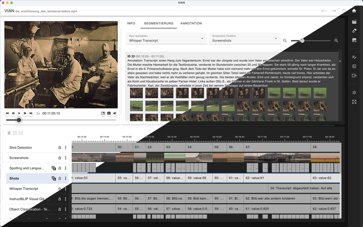 VIAN — Video Annotation Tool